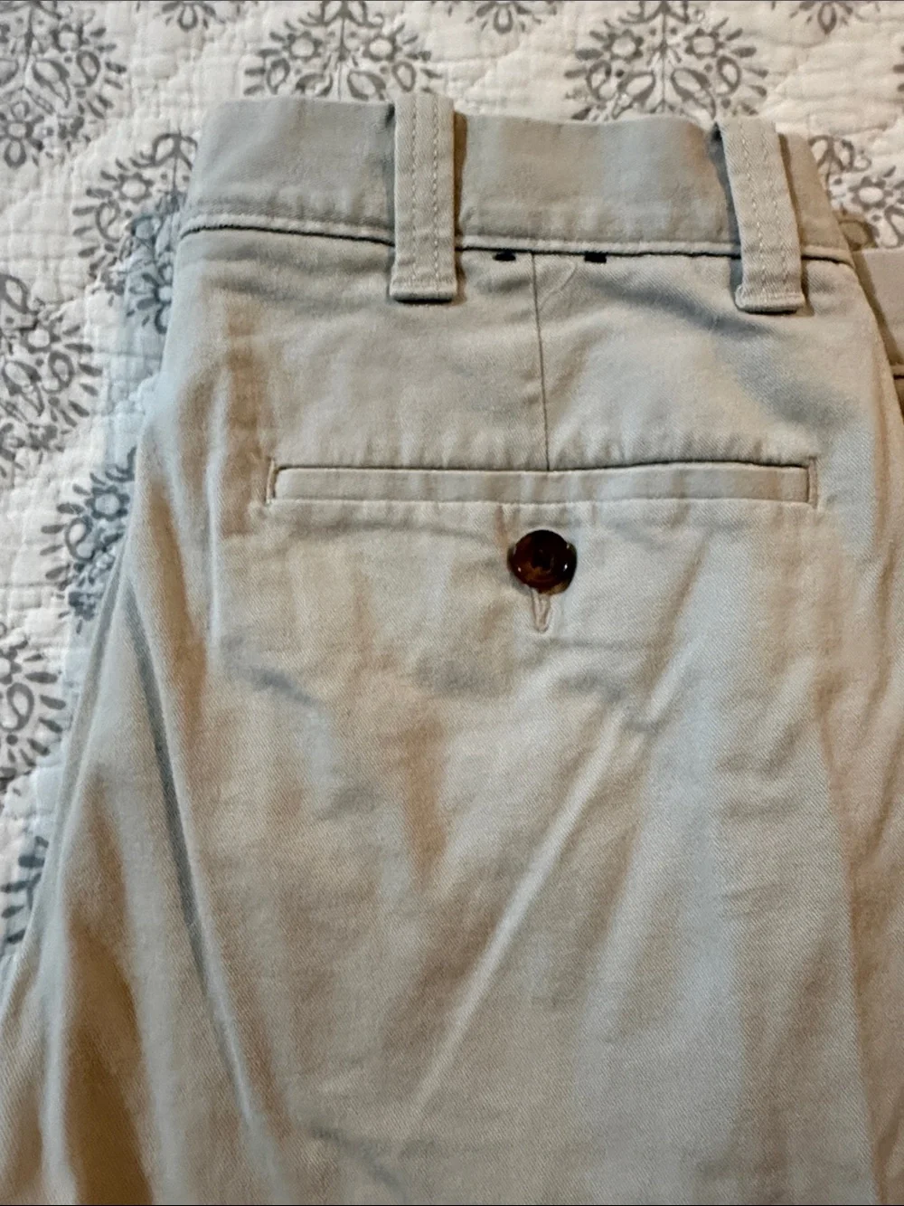 J. Crew 29 inch, 7 inseam Tan chino Shorts